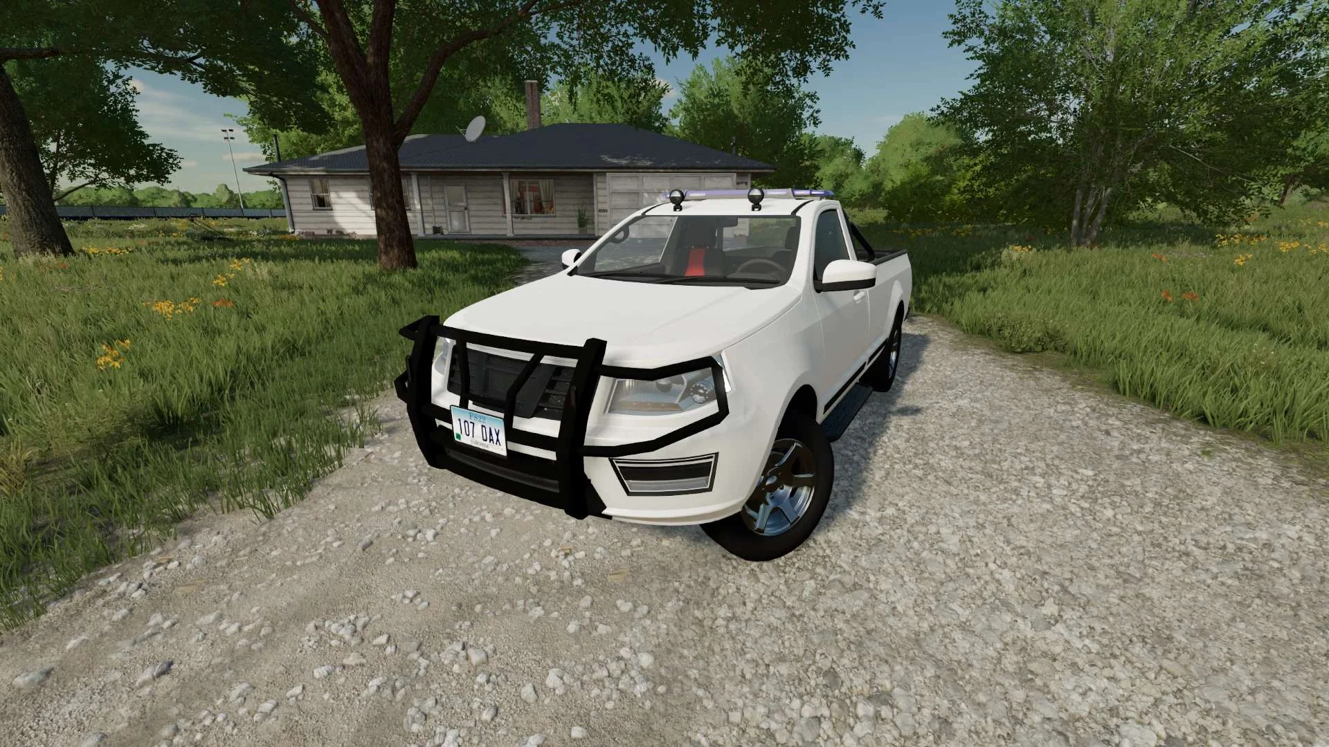 2017 Pickup Police v1.0 FS22 FS22 Mod Free Download