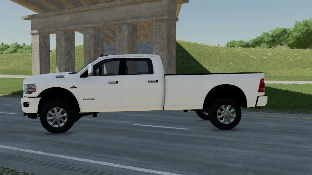 2018 Dodge Ram Crew Cab Long Bed v1.0 FS22 FS22 Mod Free Download