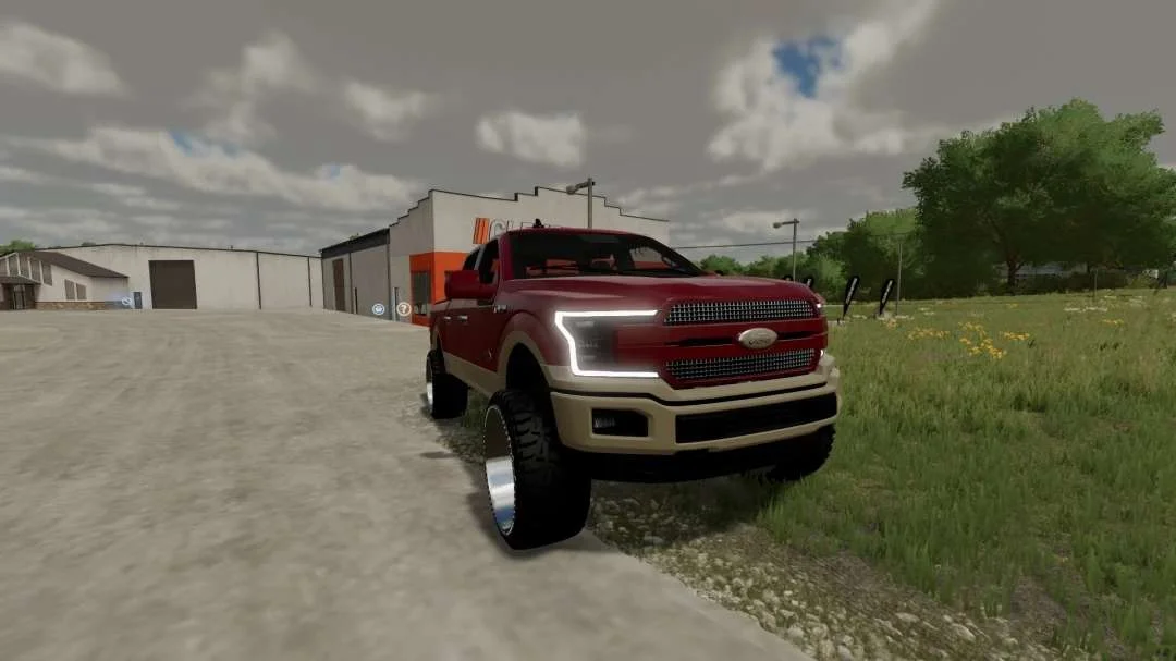 2018 Ford F150 KingRanch v1.0 FS22 FS22 Mod Free Download