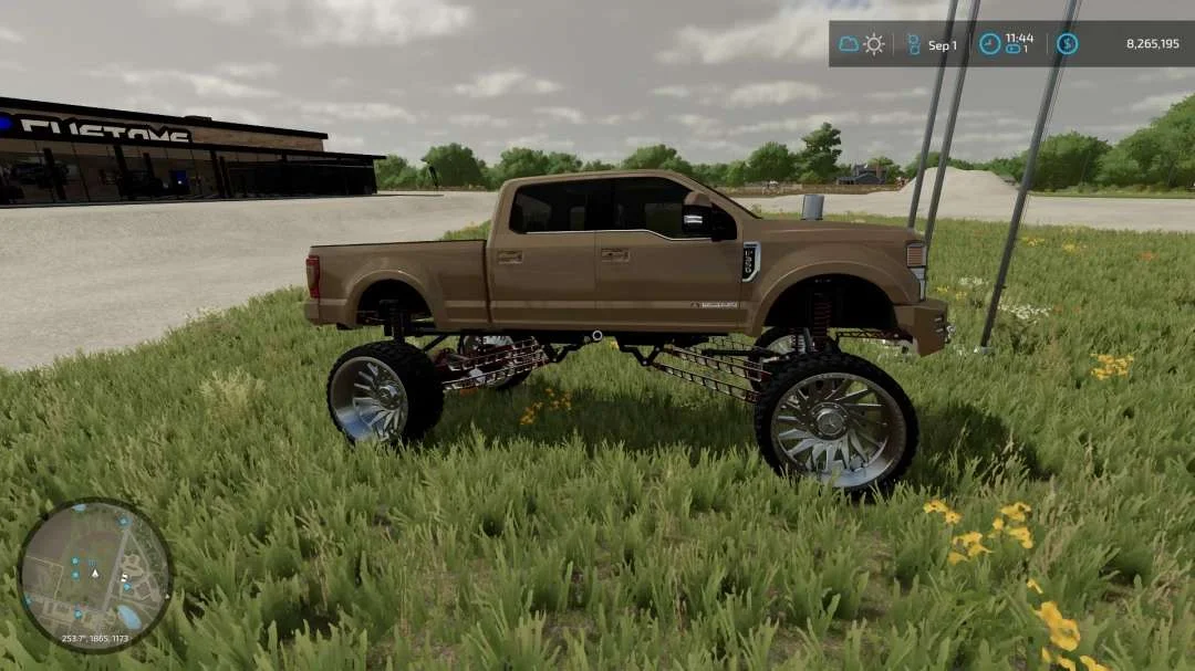 2018 Ford F350 Platinum Sema v1.0 FS22 FS22 Mod Free Download