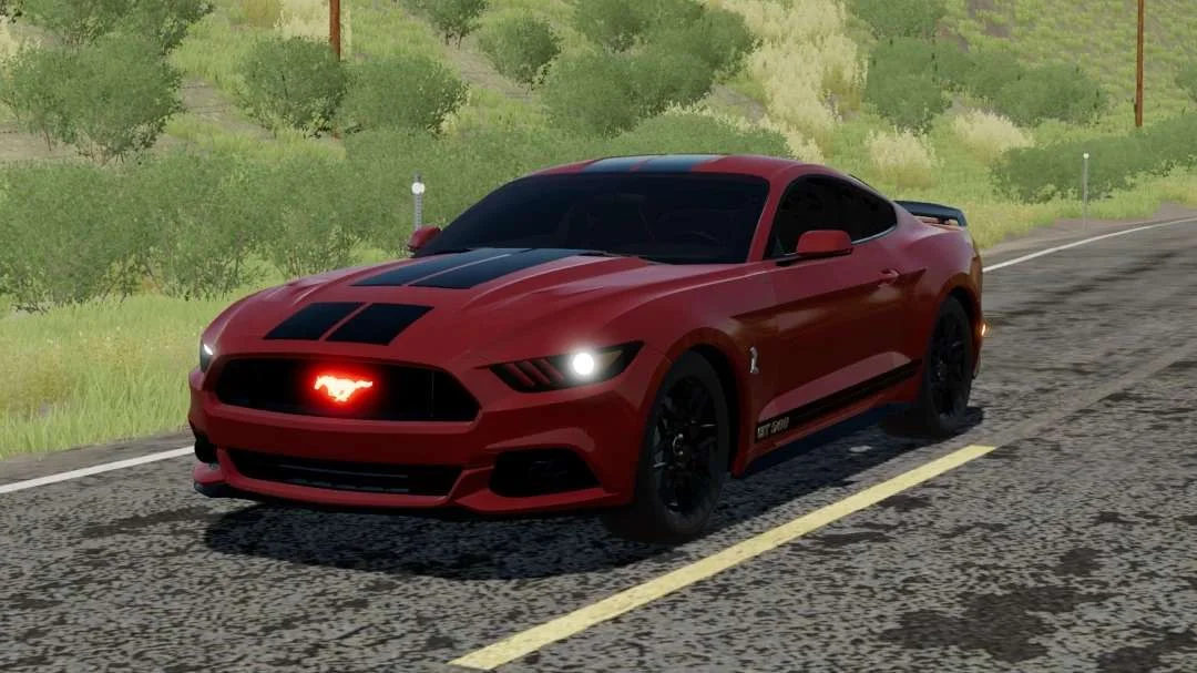 2018 Ford Mustang v1.0 FS22 FS22 Mod Free Download
