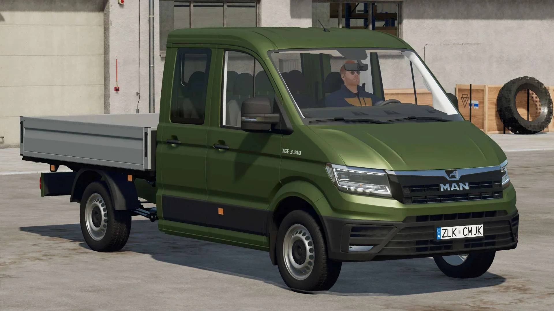 2018 MAN TGE Platform v2.0 FS22 FS22 Mod Free Download