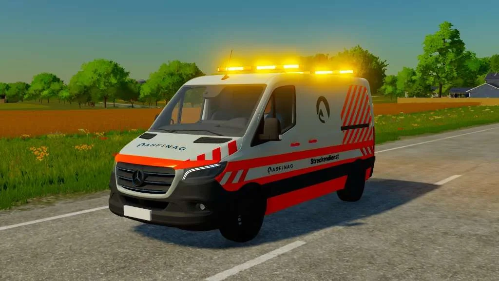 2018 Mercedes-Benz Sprinter Pack v1.0 FS22 FS22 Mod Free Download