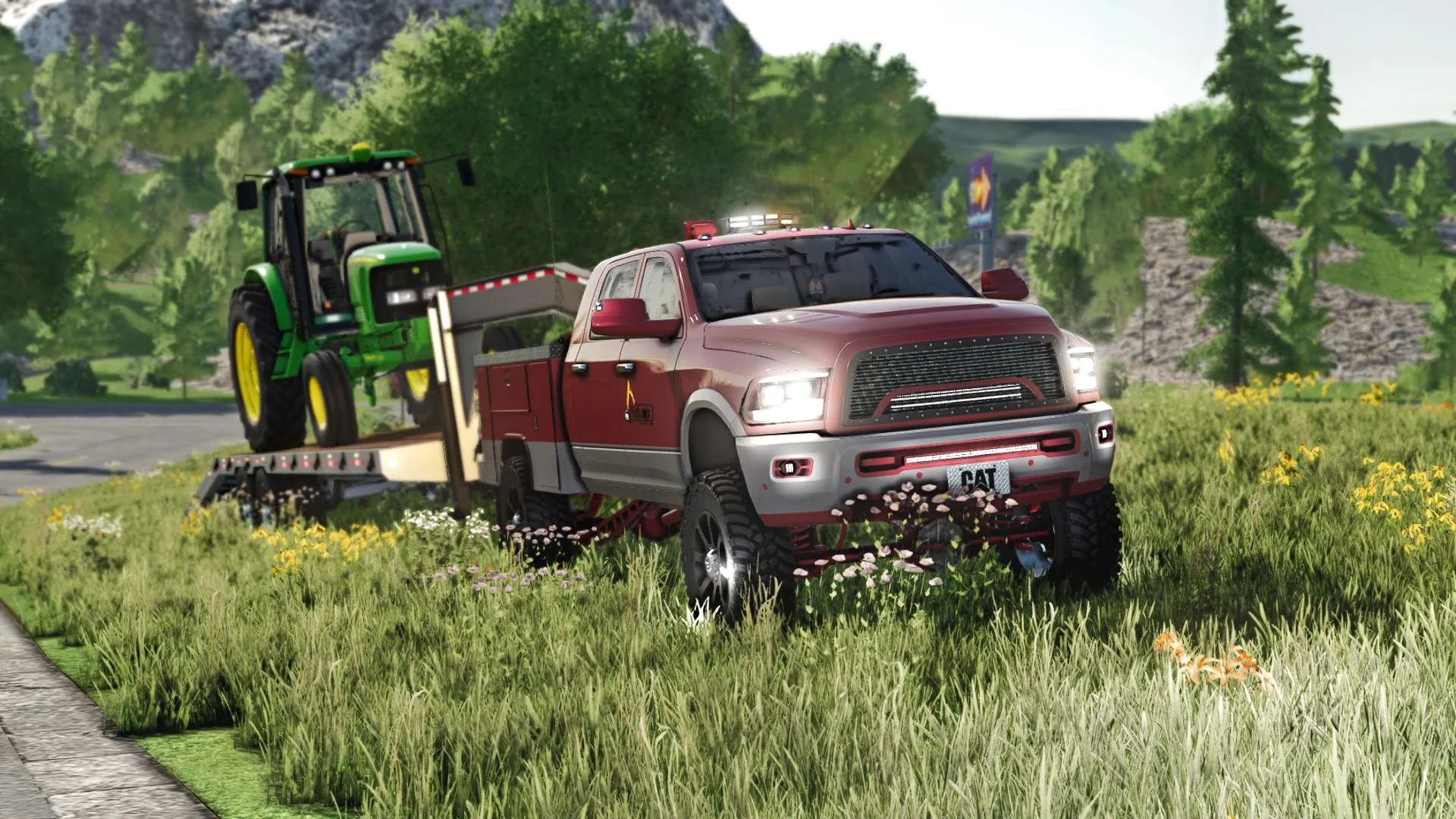 2018 Ram 3500 Service Truck v1.0 FS22 FS22 Mod Free Download