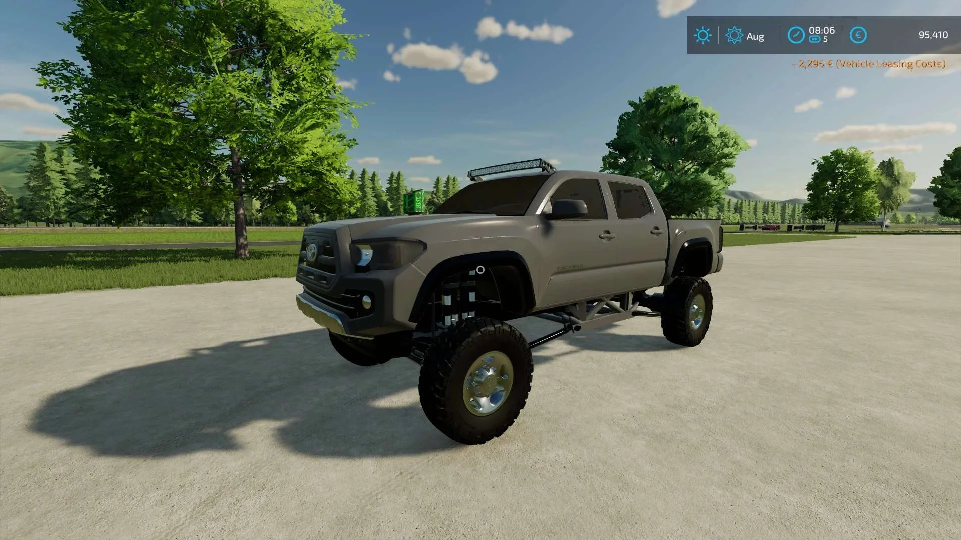 2018 Toyota Tacoma Edited v1.0 FS22 FS22 Mod Free Download
