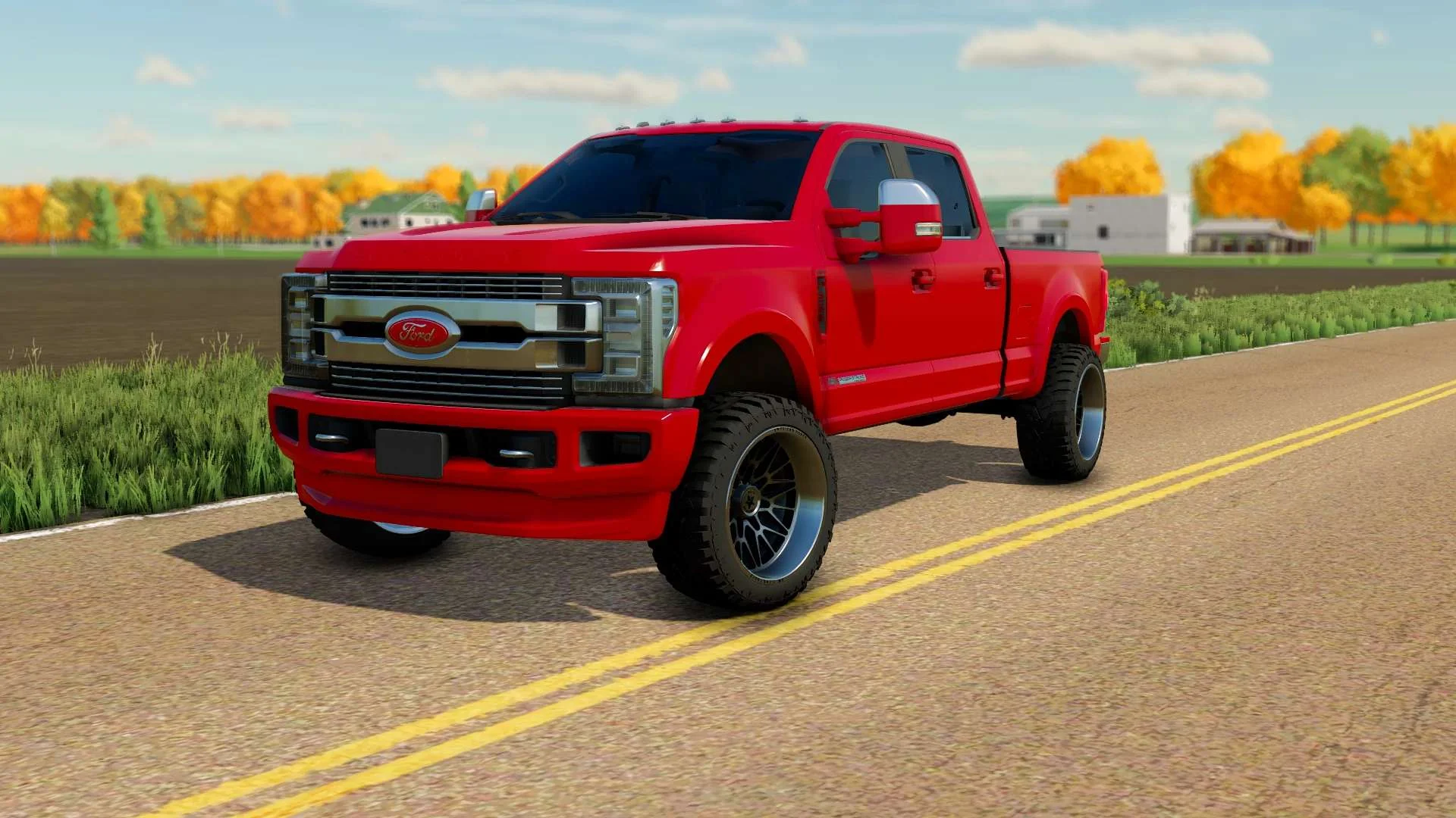 2019 F250 Limited v1.0 FS22 FS22 Mod Free Download