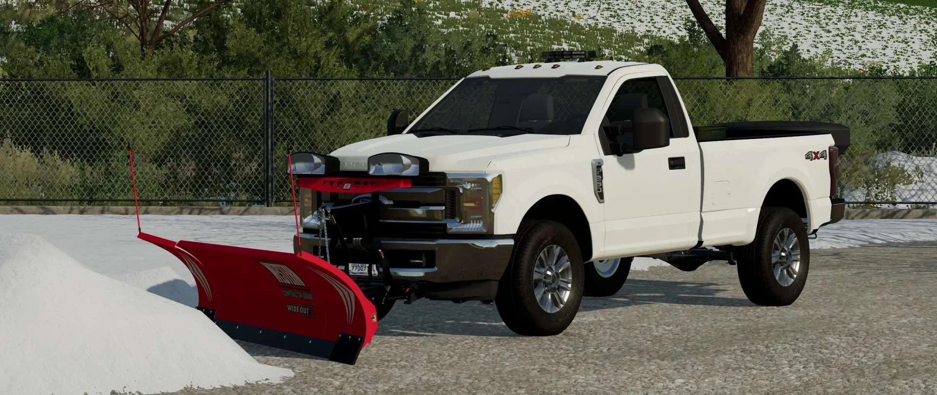 2019 Ford F-Series Single cab V1.0 FS22 FS22 Mod Free Download