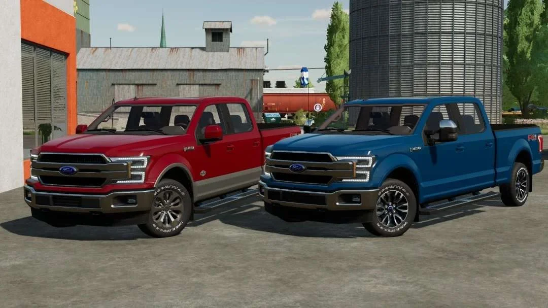 2019 Ford F150 CrewCab v1.0 FS22 FS22 Mod Free Download