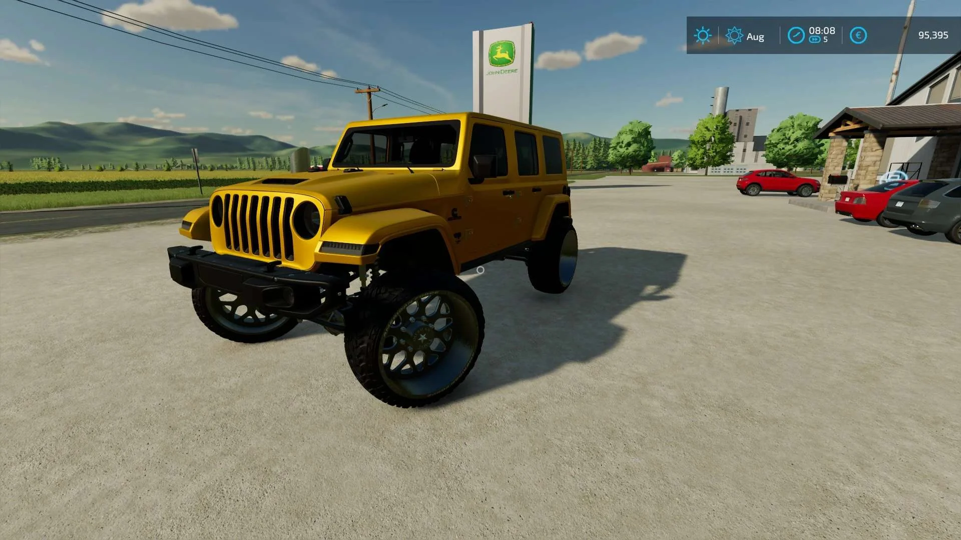 2020 Cummins Swapped Jeep Wrangle v1.0 FS22 FS22 Mod Free Download