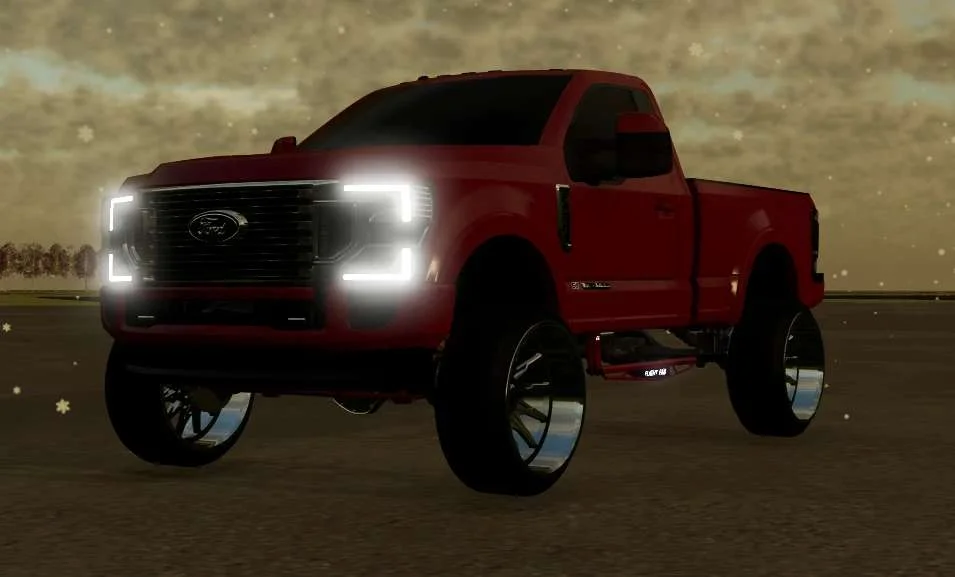 2020 Ford F-250 Single Cab v1.0 FS22 FS22 Mod Free Download
