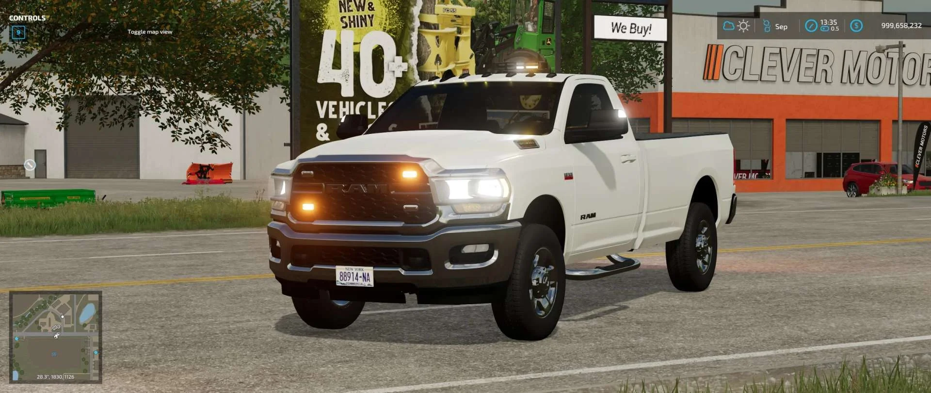 2020 Ram 3500 Single Cab Long Bed v2.0 FS22 FS22 Mod Free Download
