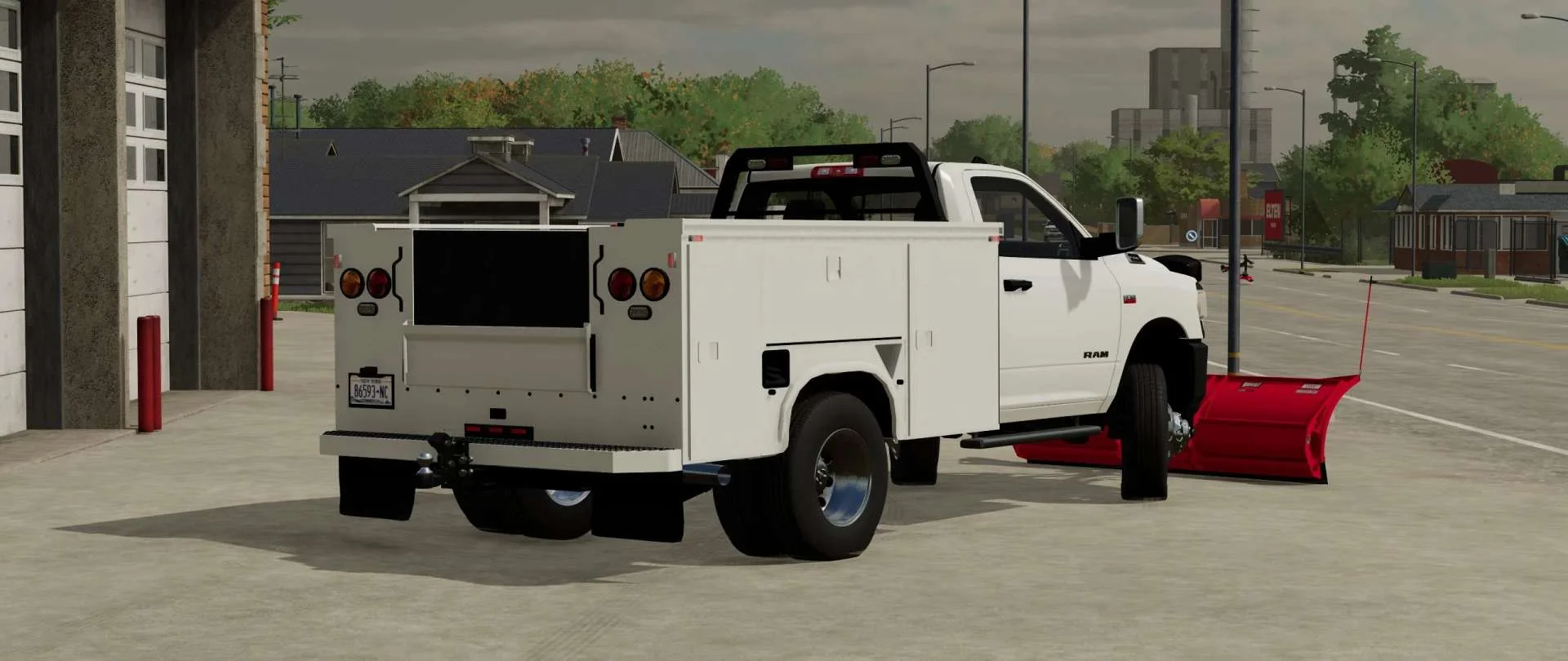 2020 Ram 3500 Single Cab Service Truck v1.0 FS22 FS22 Mod Free Download