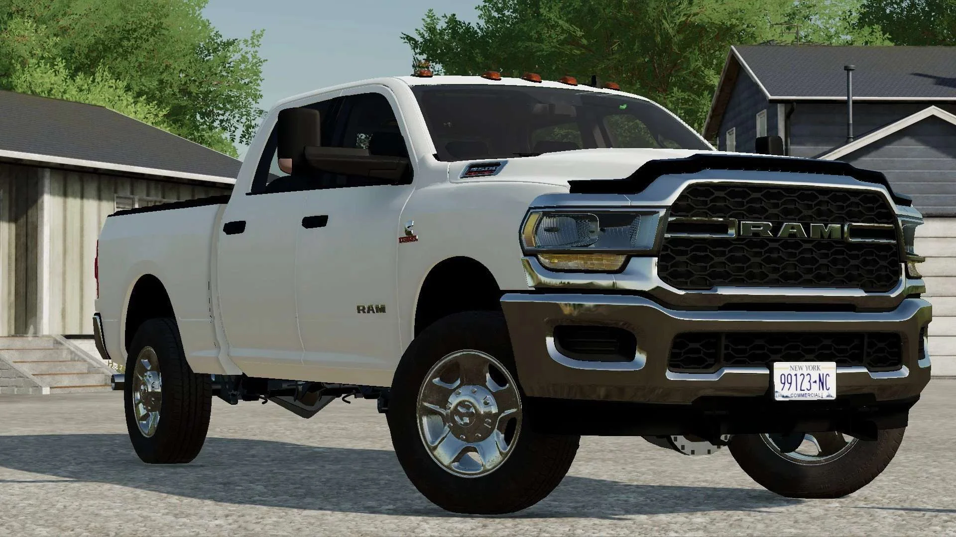 2020 Ram 3500 Tradesman Crew Cab Short Bed v1.0 FS22 FS22 Mod Free Download