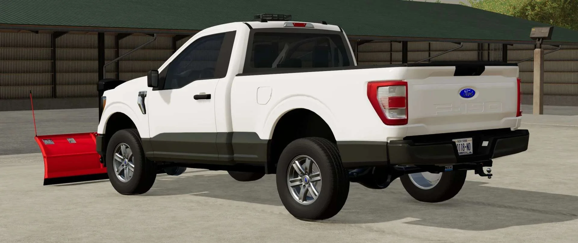 2021 F150 Single Cab V1.0 FS22 FS22 Mod Free Download