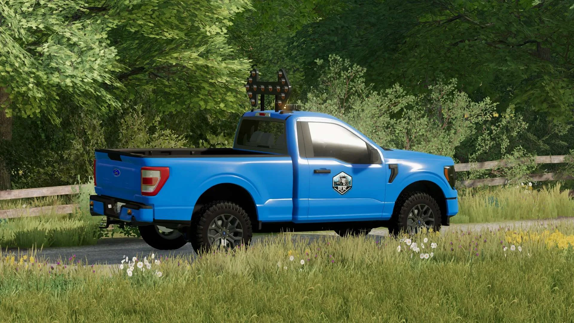 2021 Ford F150 Single Cab v1.0 FS22 FS22 Mod Free Download