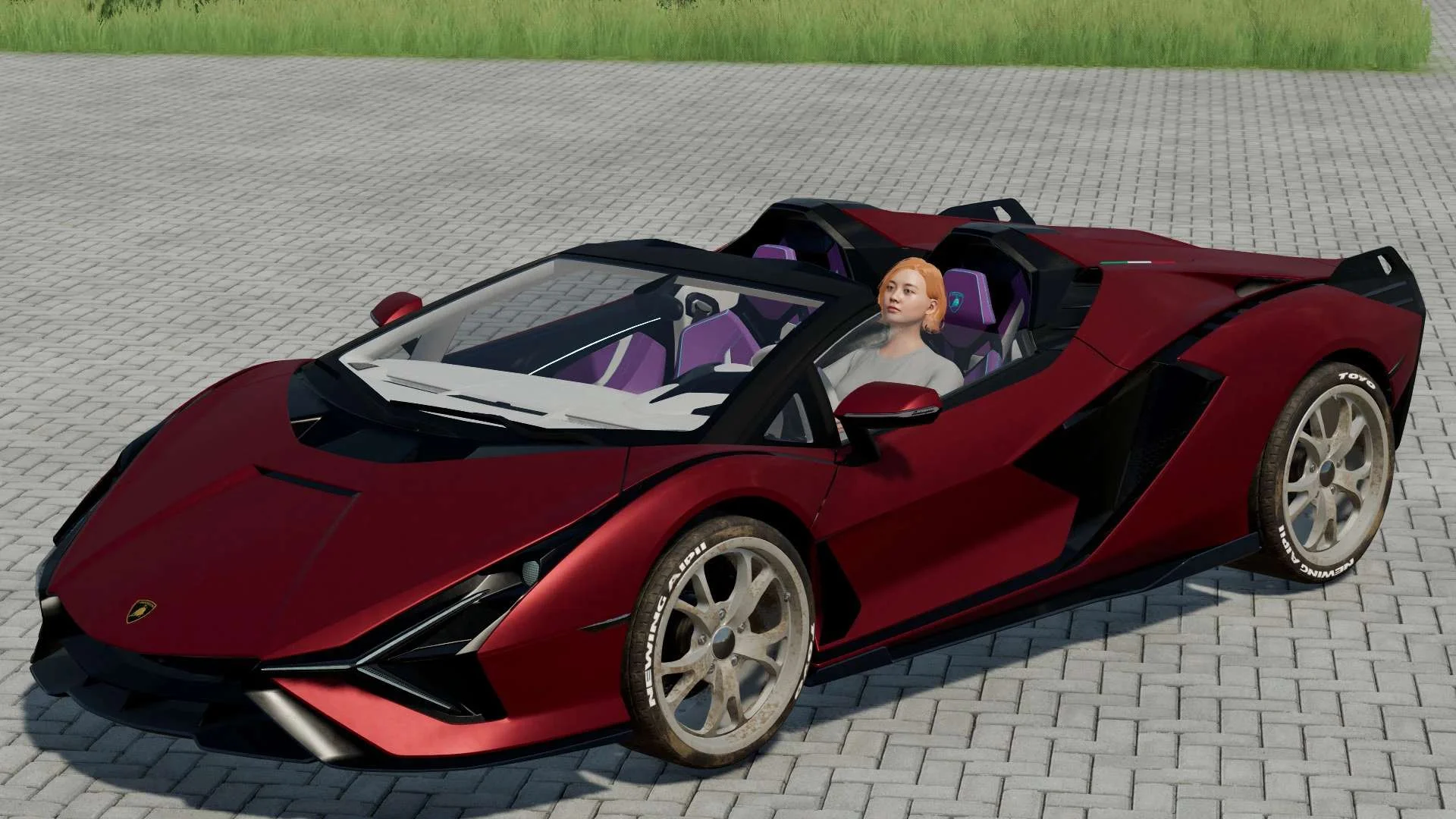 2021 Lamborghini Sian Roadster v1.0 FS22 FS22 Mod Free Download