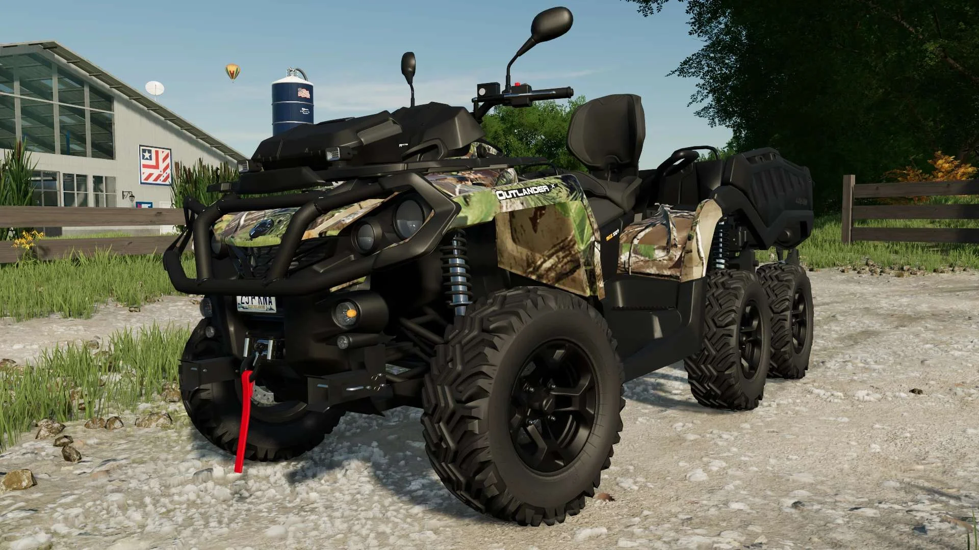 2022 Can-Am Outlander Max 6×6 XU Plus 1000T v1.1 FS22 FS22 Mod Free Download