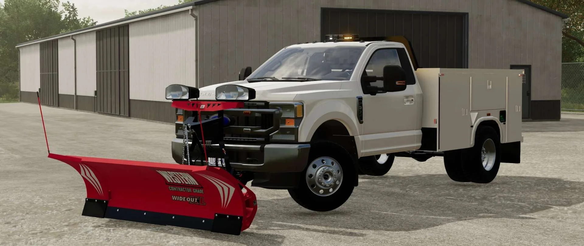 2022 Ford F350 Service Truck v1.0 FS22 FS22 Mod Free Download