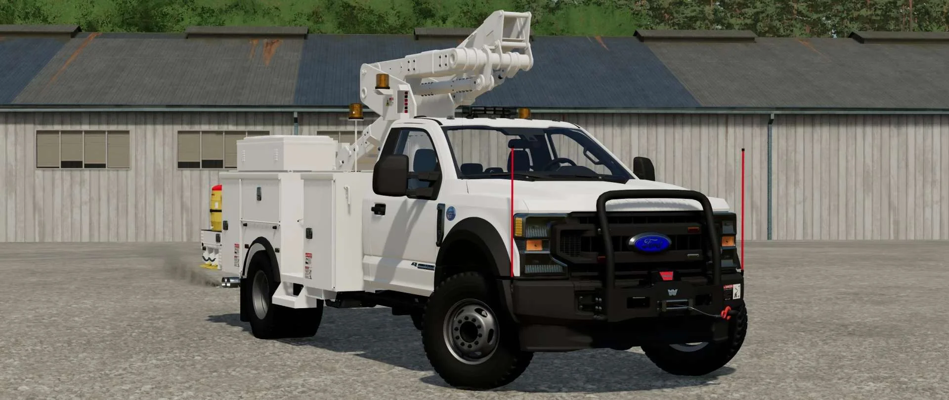 2022 Ford F600 Service Truck V1.0 FS22 FS22 Mod Free Download