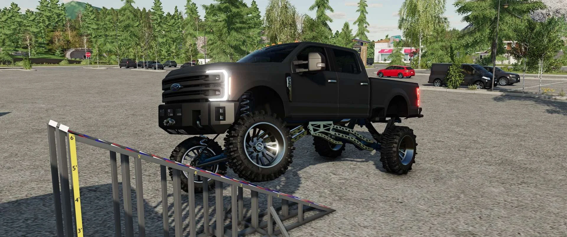 2023 Ford F350 Sema truck v1.0 FS22 FS22 Mod Free Download