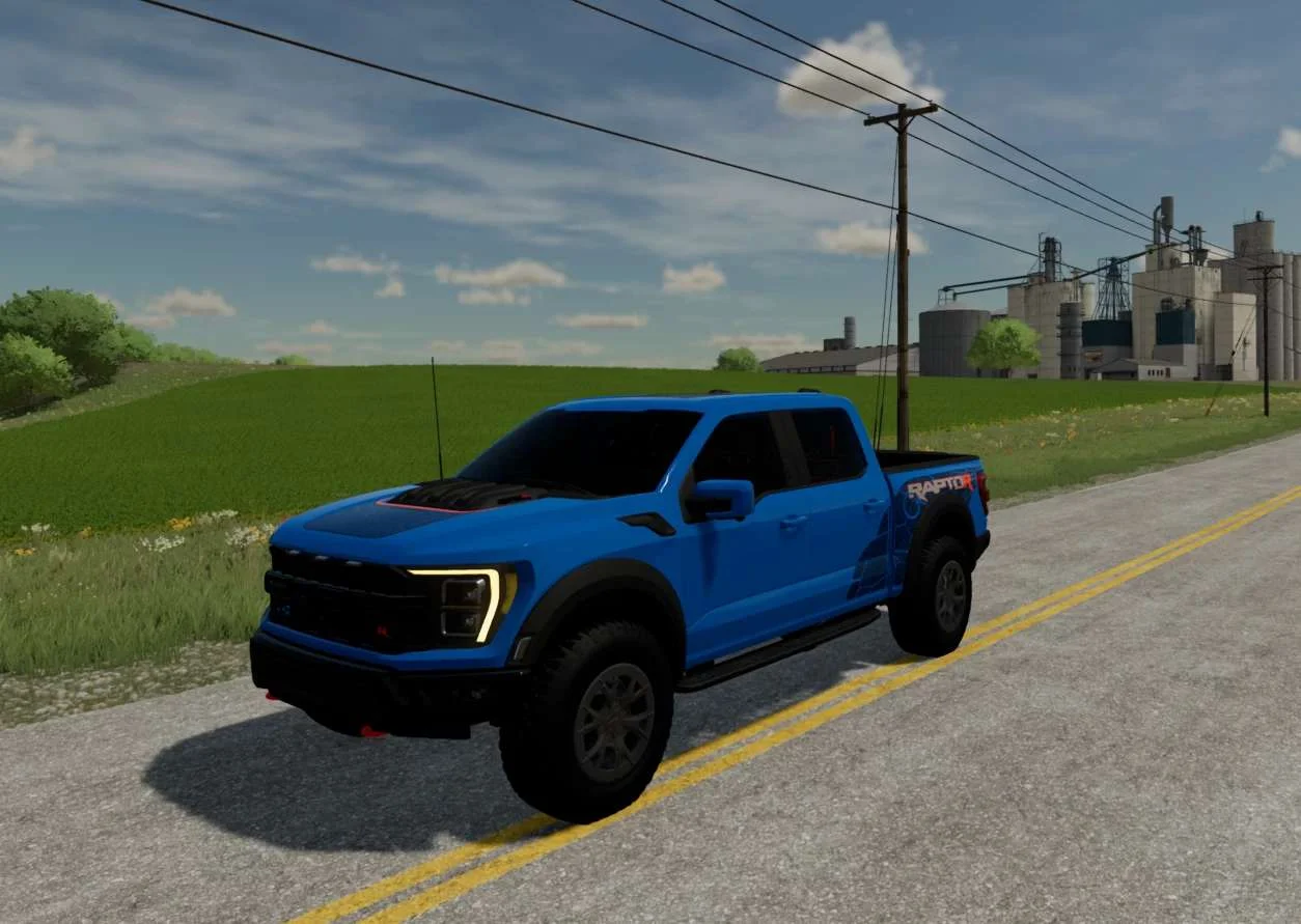 2023 Ford RaptorR v1.0 FS22 FS22 Mod Free Download