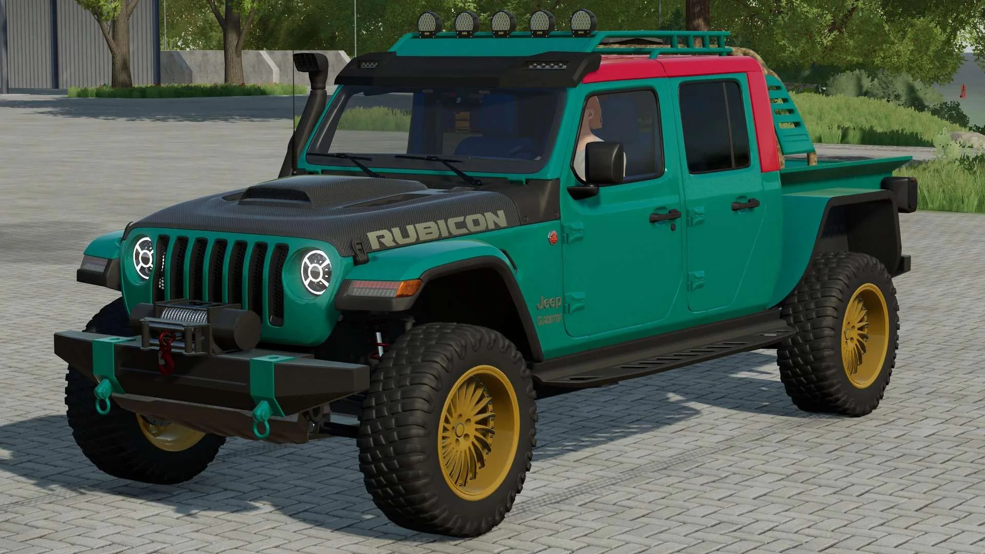 2023 Jeep Gladiator Rubicon v1.0 FS22 FS22 Mod Free Download