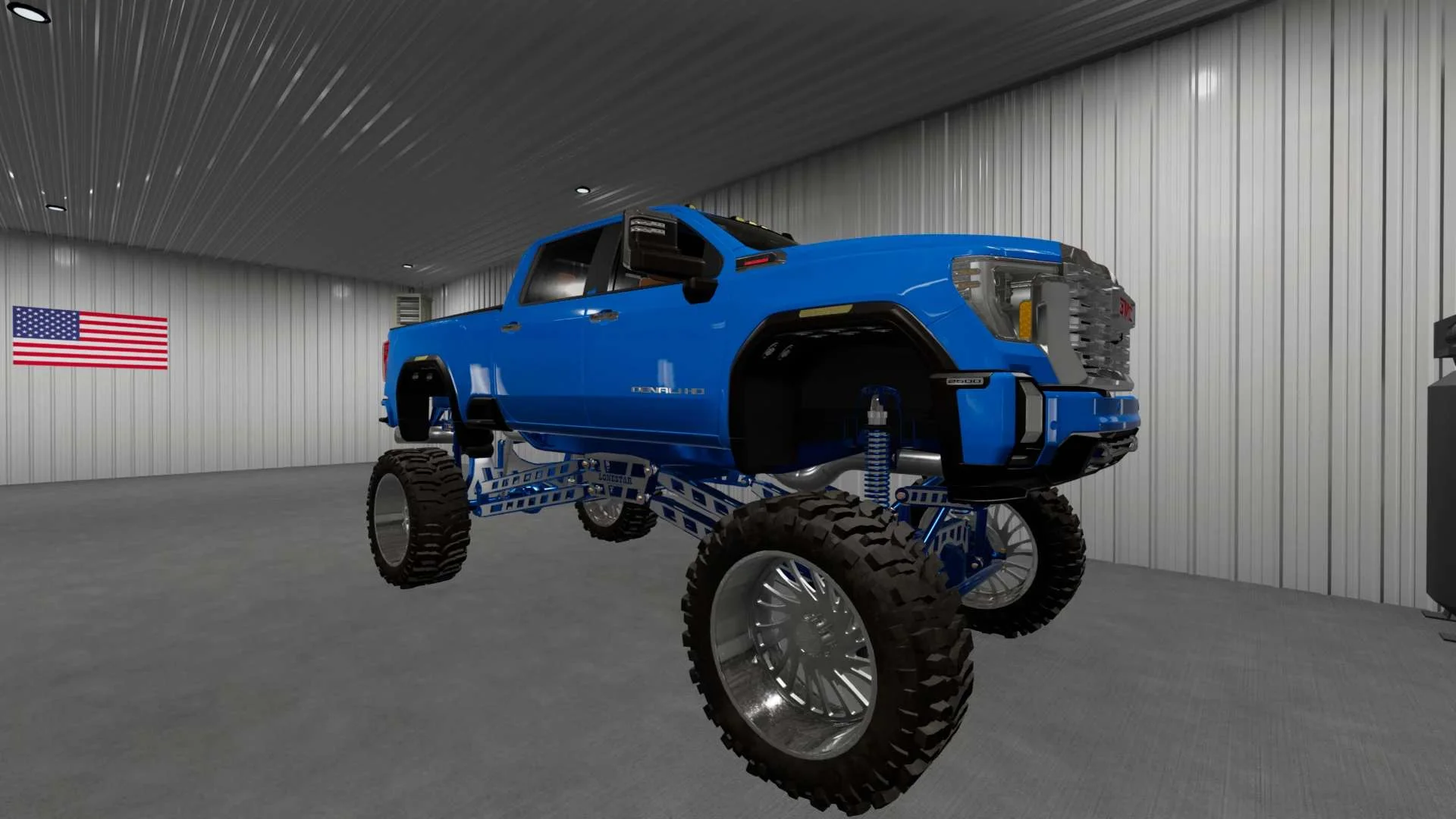 2024 GMC 2500 Lifted v1.0 FS22 FS22 Mod Free Download