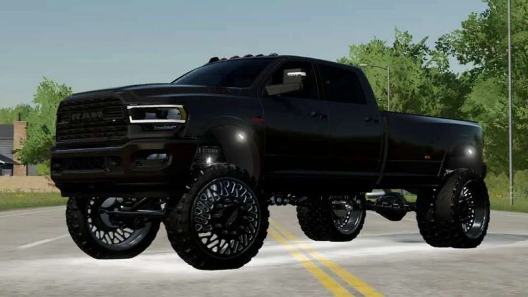 2024 Ram 3500 Crew Cab v1.0 FS22 FS22 Mod Free Download