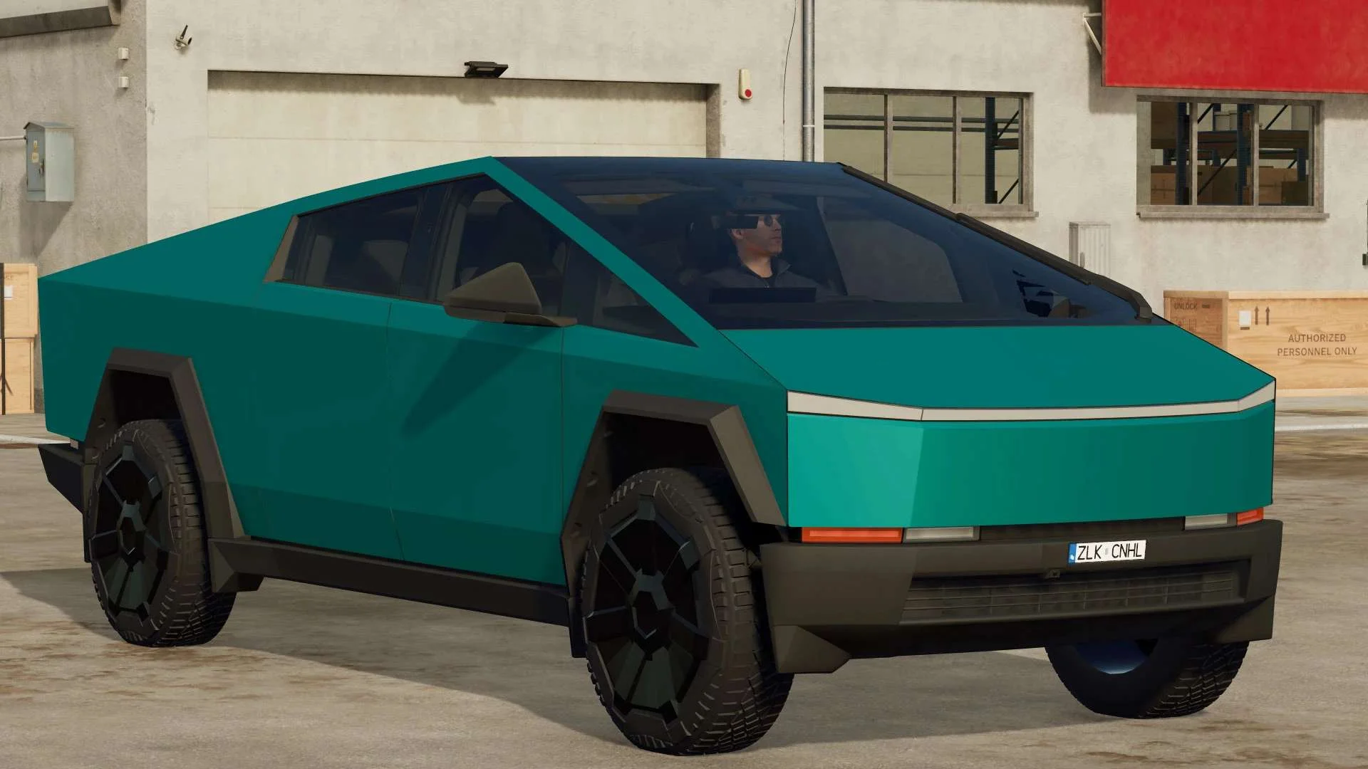 2024 Tesla Cybertruck v1.0 FS22 FS22 Mod Free Download