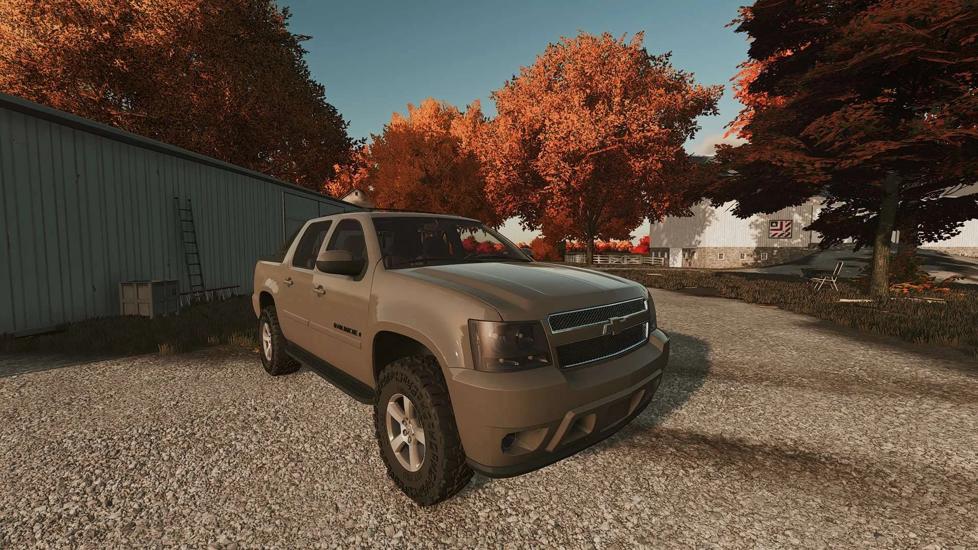 2nd gen Chevrolet Avalanche v1.0 FS22 FS22 Mod Free Download