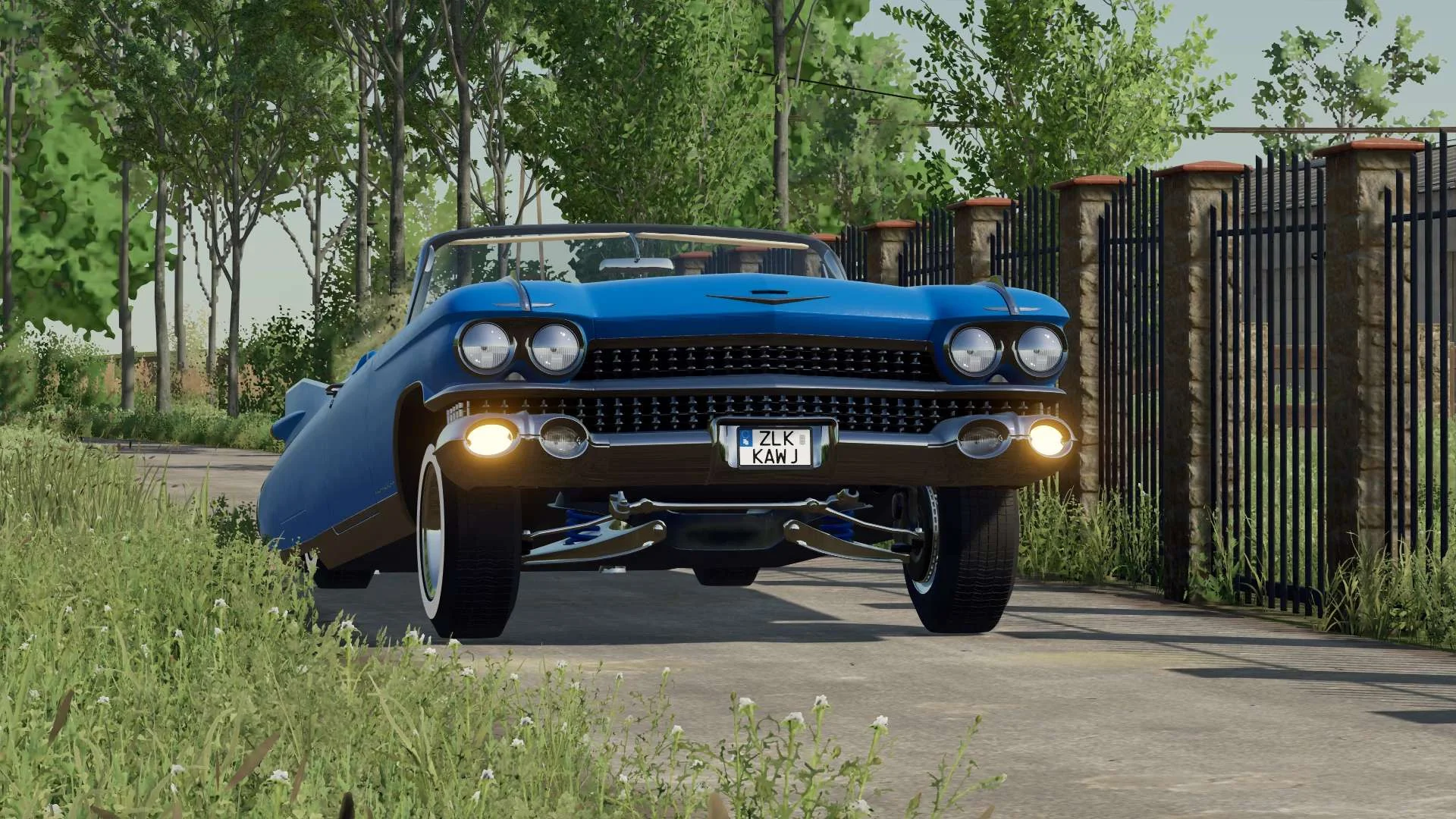 59 Cadillac Eldorado v1.0 FS22 FS22 Mod Free Download
