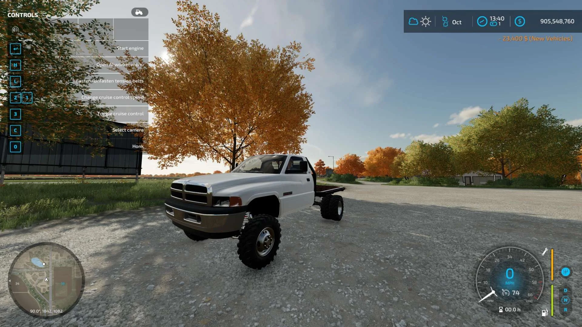 95 dodge 3500 v1.0 FS22 FS22 Mod Free Download