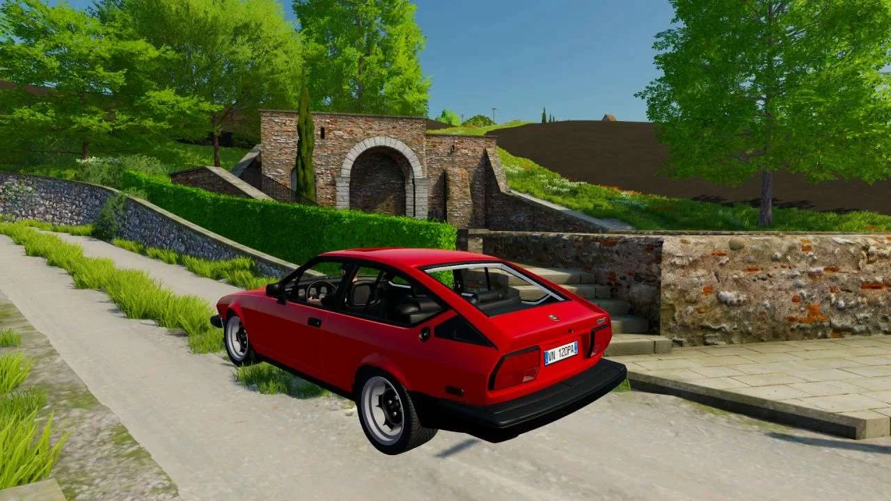 Alfa Romeo Alfetta GTV6 v1.0 FS22 FS22 Mod Free Download
