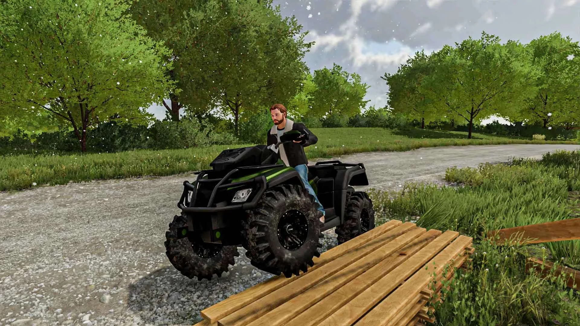 ATV 650X-MR v1.0 FS22 FS22 Mod Free Download