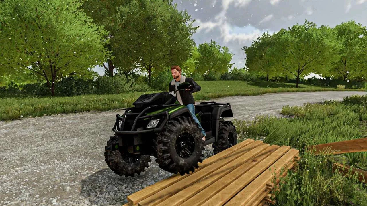 ATV 650X-MR V1.1 FS22 FS22 Mod Free Download