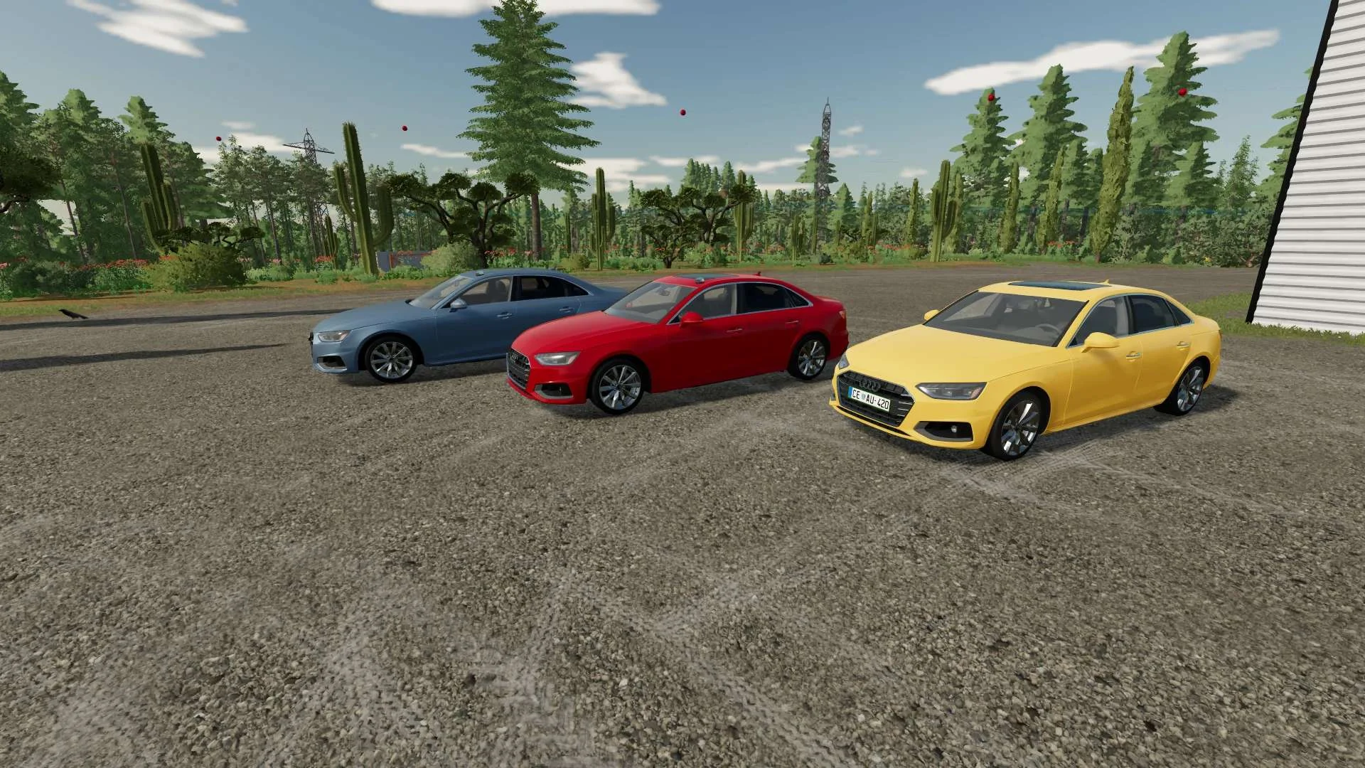 Audi A4 Limousine 2022 v1.0 FS22 FS22 Mod Free Download