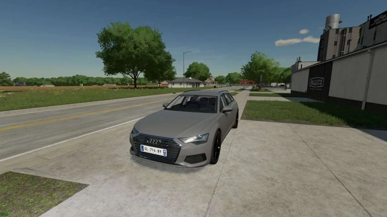 AUDI A6 AVANT 2019 Edited v1.0 FS22 FS22 Mod Free Download
