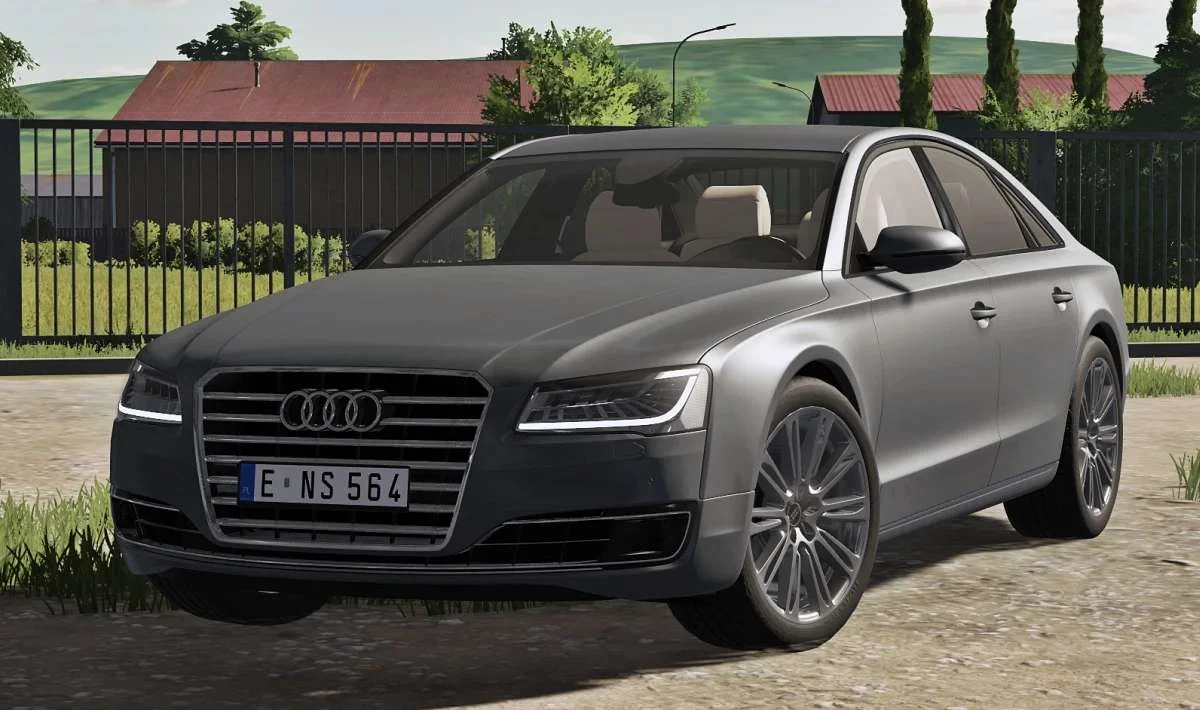 Audi A8 (IC) v1.0 FS22 FS22 Mod Free Download