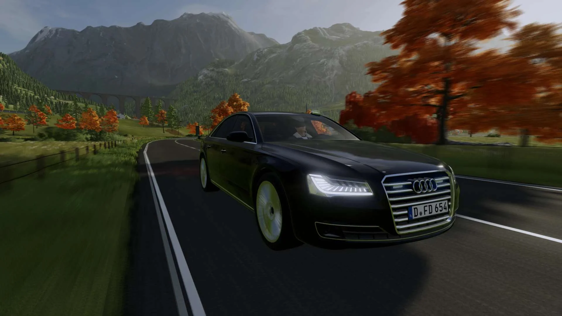 Audi A8 2015 v1.0 FS22 FS22 Mod Free Download