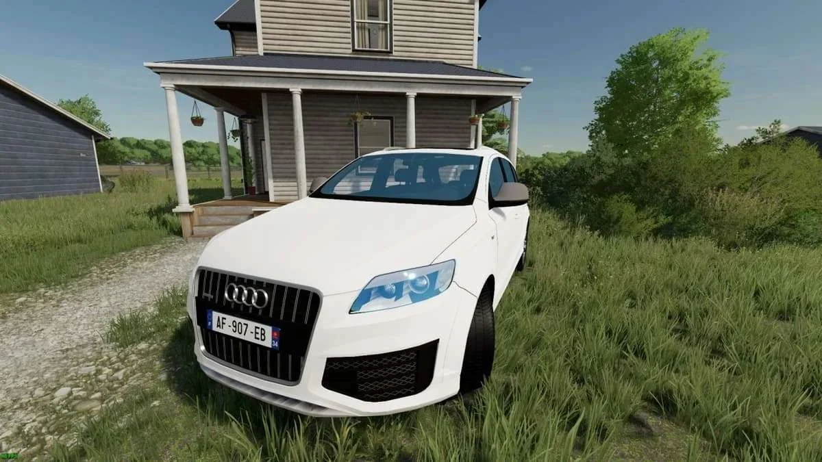 AUDI Q7 2007 Reskin v2.0 FS22 FS22 Mod Free Download