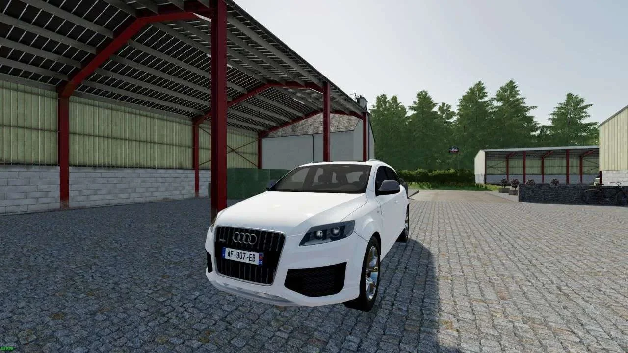 AUDI Q7 2007 Reskin v2.1 FS22 FS22 Mod Free Download