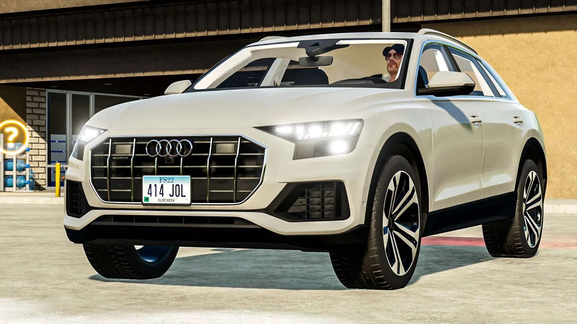 Audi Q8 2019 v1.0 FS22 FS22 Mod Free Download