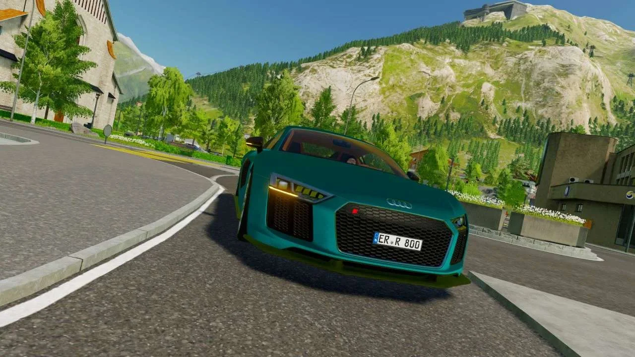 Audi R8 v1.0 FS22 FS22 Mod Free Download