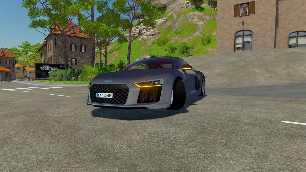 Audi R8 v2.0 FS22 FS22 Mod Free Download