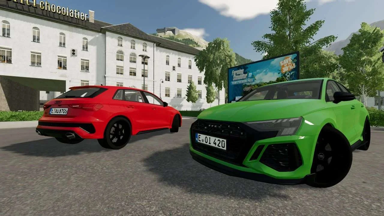Audi RS3 2022 Sportback BETA v1.0 FS22 FS22 Mod Free Download