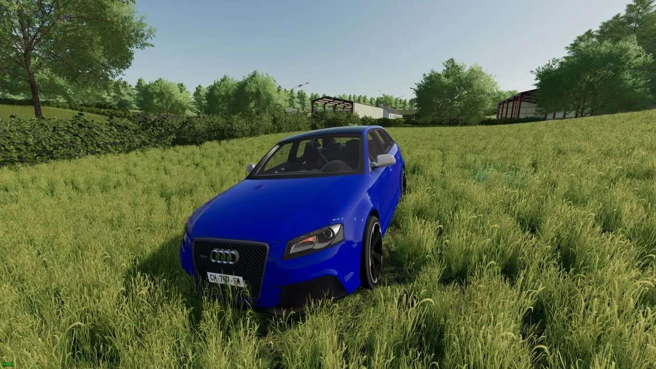 Audi RS3 Sportback 2008 v2.0 FS22 FS22 Mod Free Download