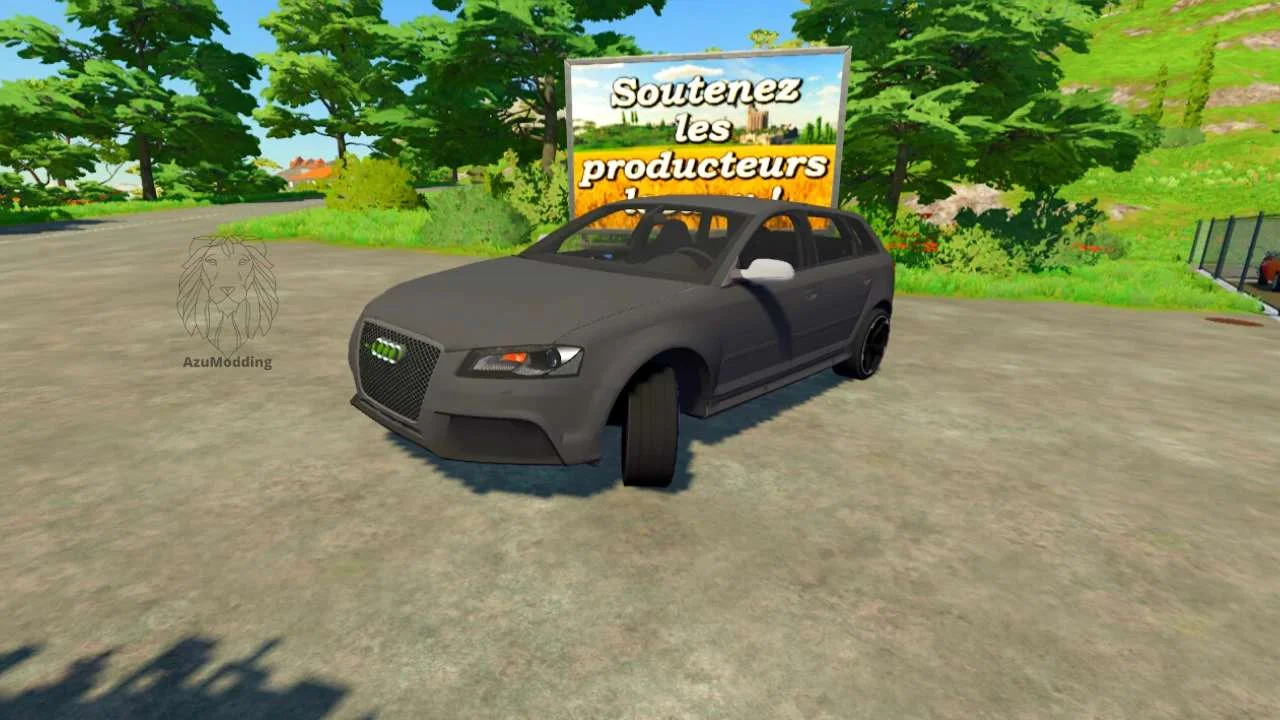 Audi RS3 v1.0 FS22 FS22 Mod Free Download