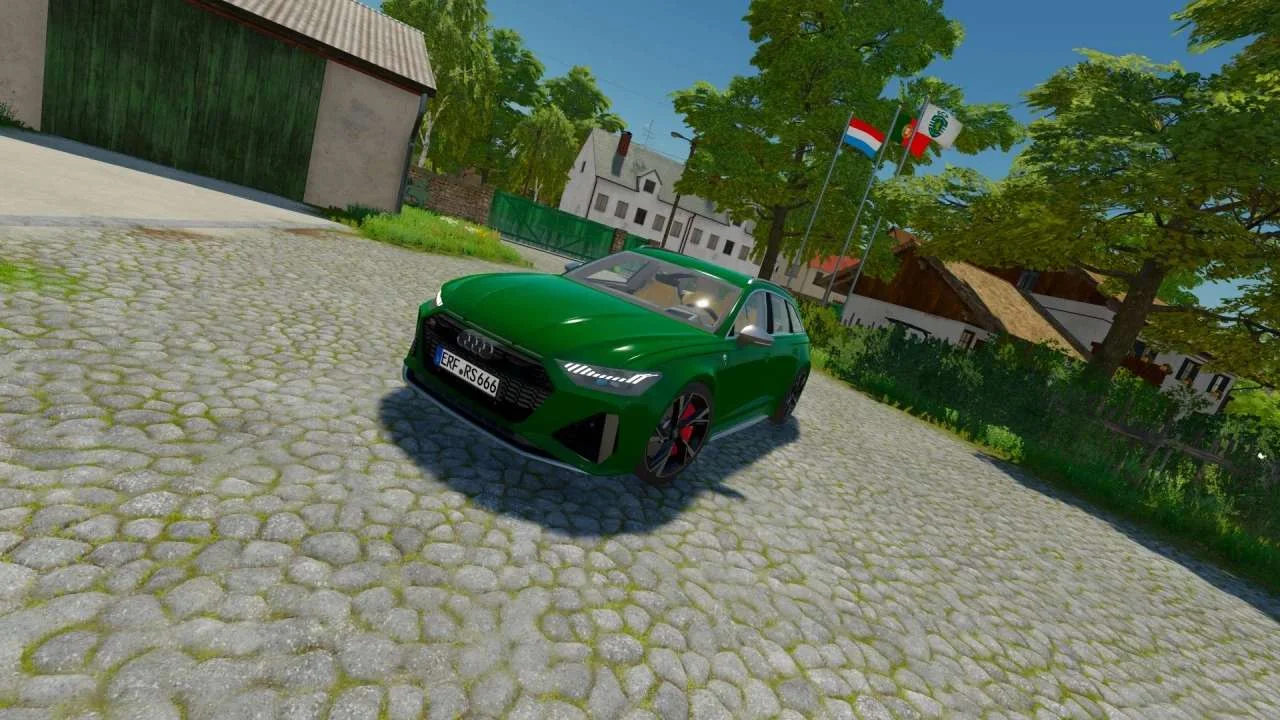 Audi RS6 Avant C8 v2.1 FS22 FS22 Mod Free Download