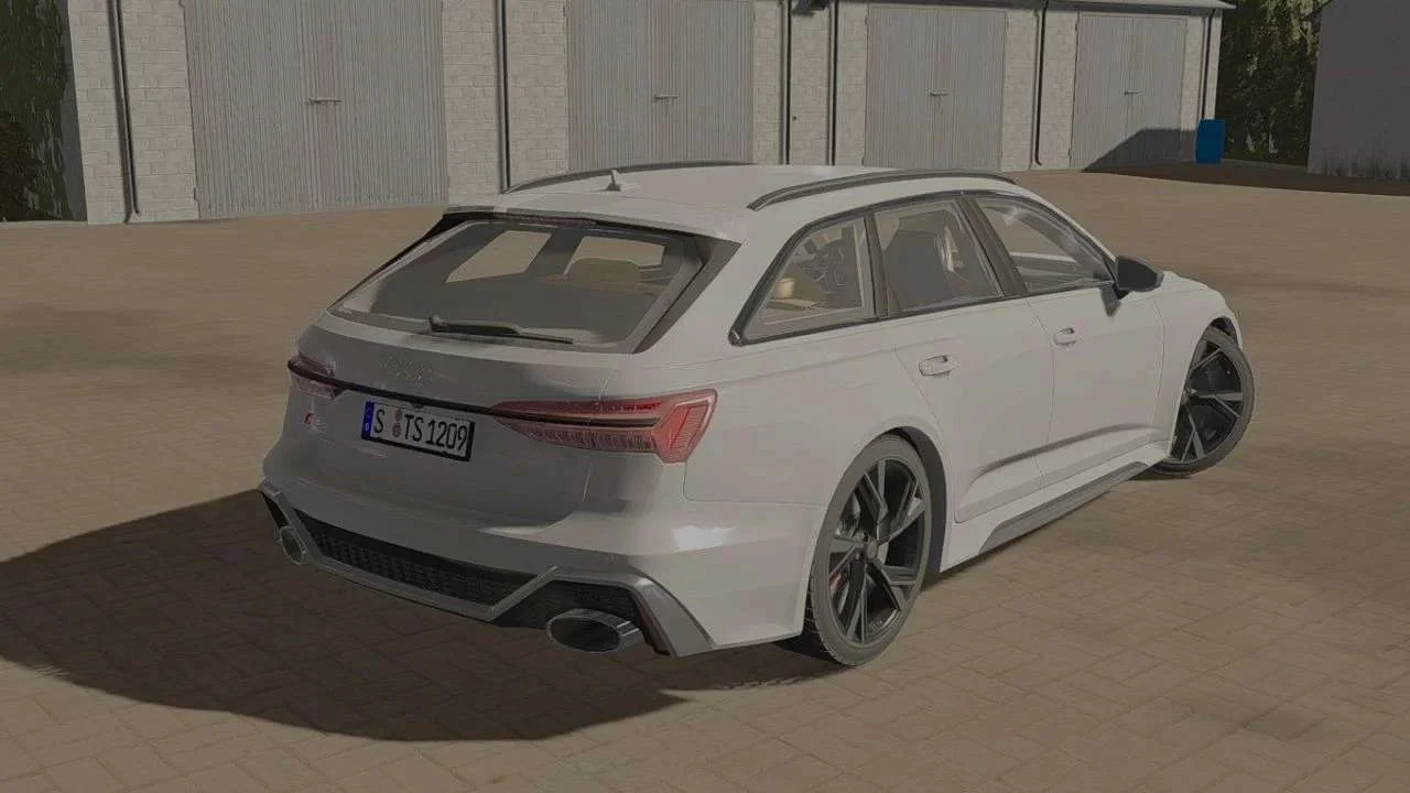 Audi RS6 v1.2 FS22 FS22 Mod Free Download