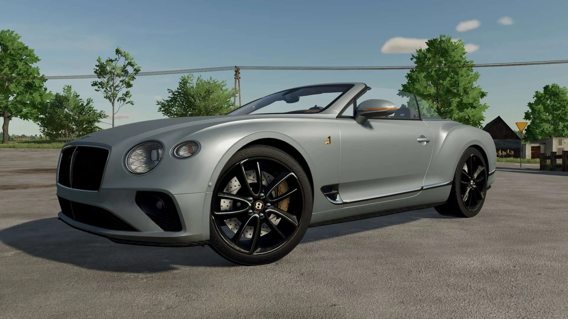 Bentley Continental GT Number 1 v1.0 FS22 FS22 Mod Free Download